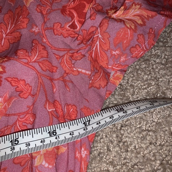 Iris Maxi NWT The Label Boho Pink Hi Low Tiered Floral Maxi Dress | Size… - Picture 8 of 9